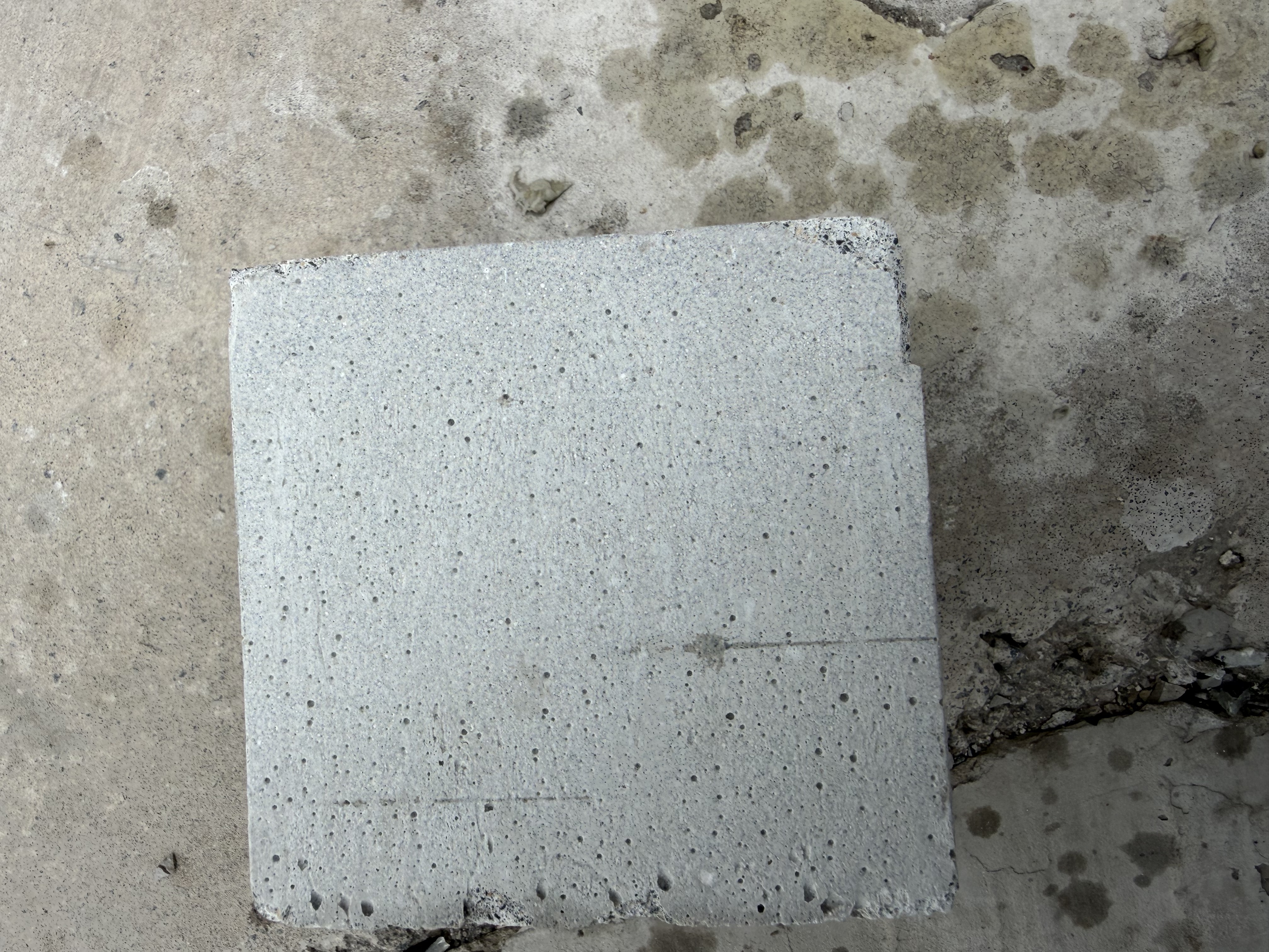 UHPC Surface with Air Voids - Common Construction Defect