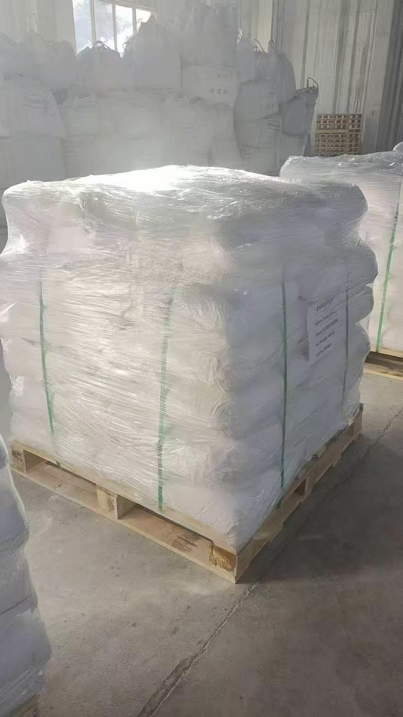 Standard export pallet with stretch film